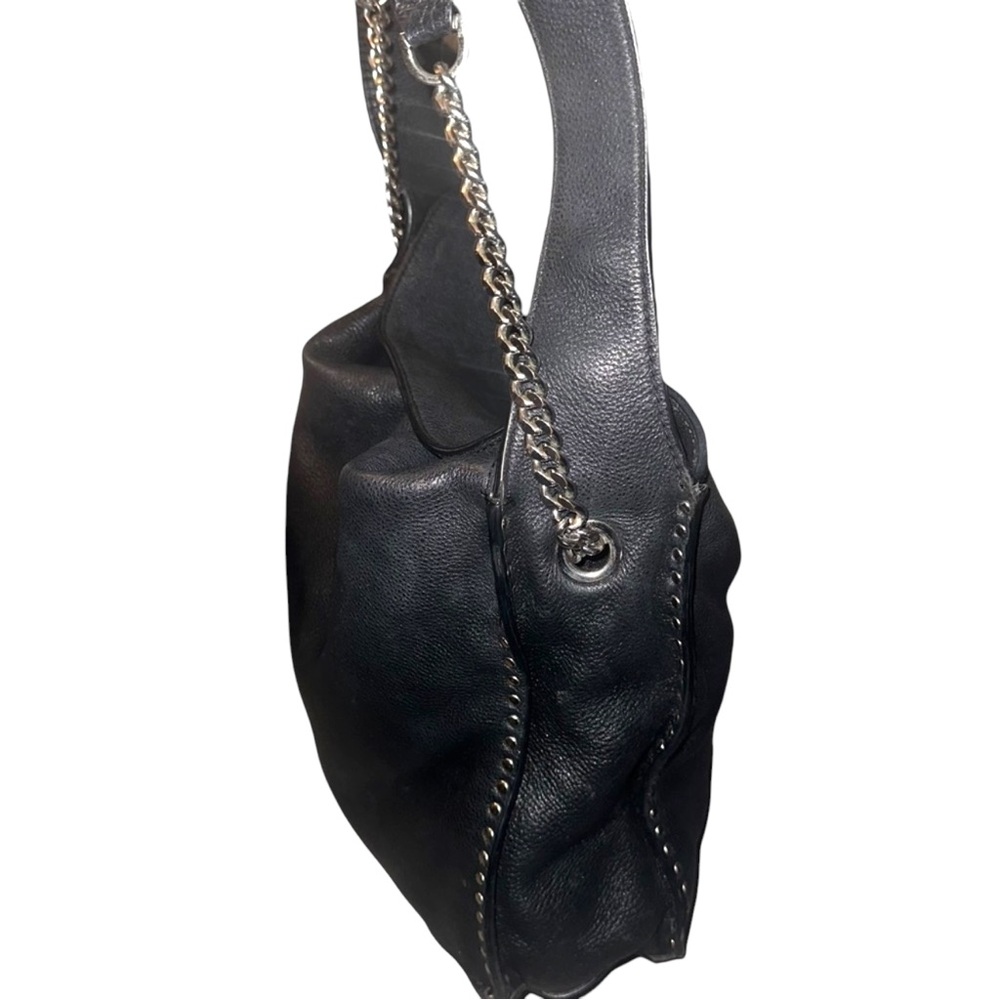 Michael Kors large black studded hobo bag - Picture 2 of 11